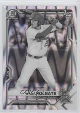 2021 Bowman Draft Chrome Black & White RayWave Refractor Ryan Holgate 7s2