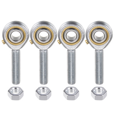 4pcs POSB5 Male Rod End Bearing 5/16'' Bore and 5/16-24 Right Hand Thread