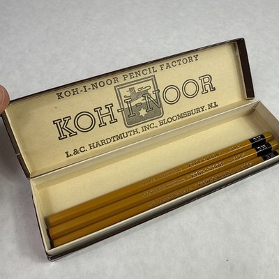 KOH-I-NOOR Pencils Hardtmuth Lot Of 3 Graphite 1500-I 3H Kohinoor VTG