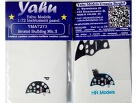 Yahu YMA7273 Bristol Bulldog Mk.Ii 1/72 Instrument Panel