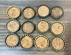 Lot of 12 Vintage Soda Bottle Caps w/ Cork Backs, Some not used — photo 2