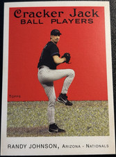 2004 Topps Cracker Jack Randy Johnson #103 Arizona Diamondbacks Card! A12