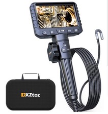 Two-Way Articulating Borescope with Light, 1080P Industrial Endoscope Inspection
