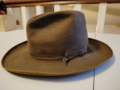 Vintage Emerson Brown Felt Stratoliner Hat Size S 6 7/8