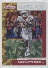 2019 Panini Contenders Draft Picks Cracked Ice Ticket 10/23 David Montgomery 7ta