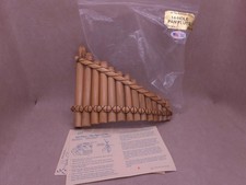 14 tube pan flute made in USA with guide