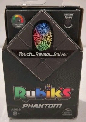 RUBIK'S PHANTOM 3x3 CUBE with Box Advanced Difficult 3D Puzzle Rubiks