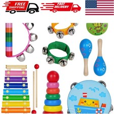Engaging Musical Toys for Toddlers - Colorful Set with Portable Bag Included