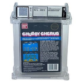 NES Chubby Cherub WATA 6.5 CIB 5-Screw Graded Nintendo game