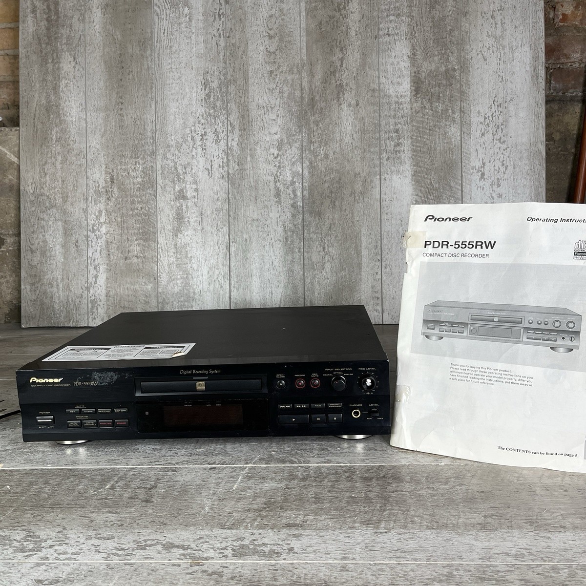 Pioneer PDR-555RW CD Recorder for sale online | eBay