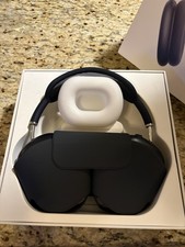 Apple AirPods Max Wireless Bluetooth Over-Ear Headband Headphones Black Open Box