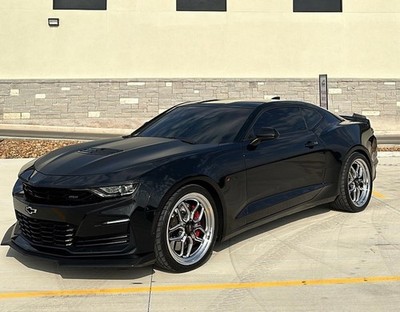 20 x 9 / 10.5 WELD Laguna Street Wheels for CAMARO R-Forged Machined Black 5x120