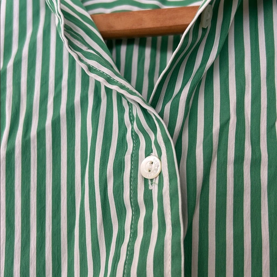 Blusa listrada com botões Loro Piana - Imagem 3 de 4