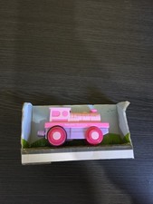 New Bigjigs Rail Pink Loco Battery Operated Engine For Wooden Train Sets