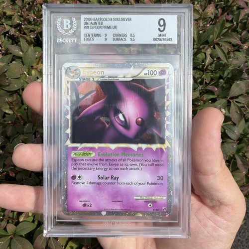 Espeon graded BGS 9 for sale on eBay