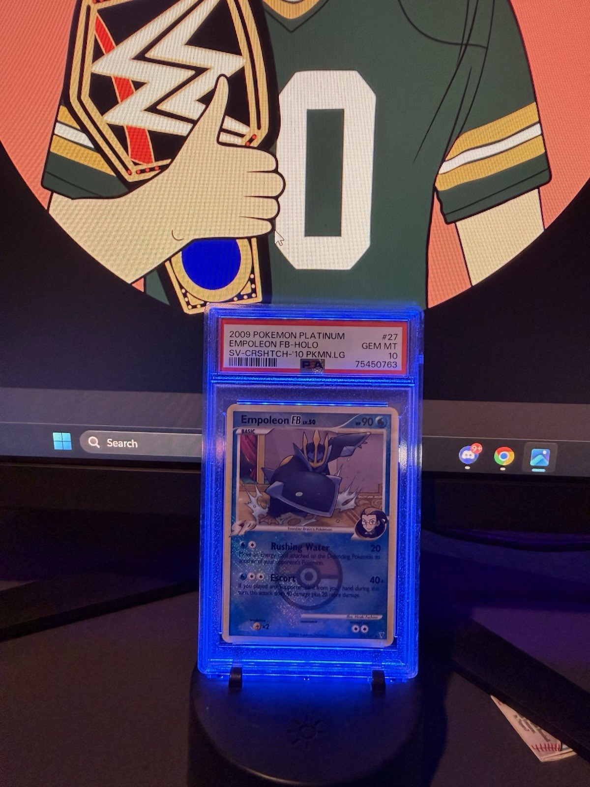 PSA 10 2009 POKEMON PLATINUM SUPREME VICTORS #27 EMPOLEON FB-HOLO