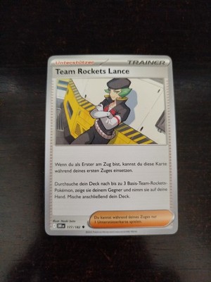 Ewige Rivalen Deutsch Pokemon KP10 Einzelkarten Team Rocket  2025 boosterfrisch 