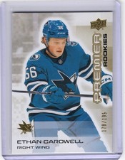 2024-25 Upper Deck Premier Ethan Cardwell Gold /199