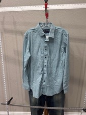 Robert Graham Poly Nylon Medium M 15.5 x33/34 LONG SLEEVE SHIRT