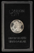 1884-CC $1 Morgan Dollar - Proof-Like Carson City GSA - OGP CoA - SKU-B5375