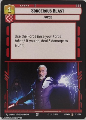 Sorcerous Blast (172) | Legends of the Force | Standard | NM