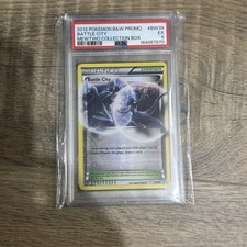 2012 Pokemon BATTLE CITY Black Star Promo REVERSE HOLO #BW39 Mewtwo Kyurem POP 5