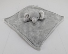 Carter's Gray Elephant Lovey Plush Security Blanket 2021 Unisex Baby White Under