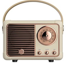 Retro Bluetooth Speaker, Portable Wireless Speaker