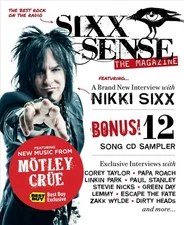 VARIOUS ARTISTS SIXX SENSE [MAGAZINE CD SAMPLER] NEW CD