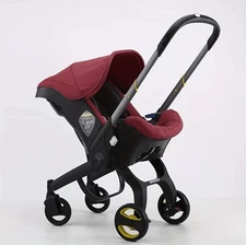 4-in-1 Baby Stroller Pram High Landscape Foldable Newborn Carriage 
