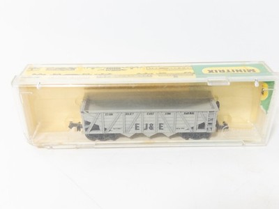 MINITRIX EJ&E Old Time Hopper Car, N-Gage, 3182 in Box, GR8