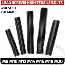 Fully Threaded Rod Bar Studding Steel Thread Stud Lead Screws High Tensile Bolts