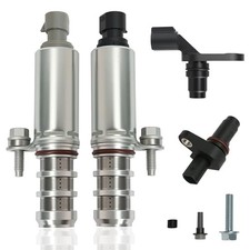 Intake+Exhaust Camshaft Position Actuator VVT VVT+Cam+Crankshaft Sensor