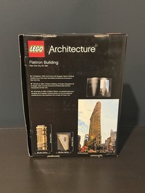 LEGO ARCHITECTURE: Flatiron Building, New York (21023) | Box & Instructions