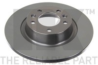 2X NK Bremsscheibe 203736 FüR CitroËN Fiat Peugeot Toyota