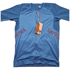 Rapha Pro Team Aero Jersey Size L Blue With Tags
