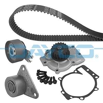Wasserpumpe MIT Zahnriemensatz Dayco KTBWP3160 FÜR Renault Volvo KÜHlmittelpumpe-image
