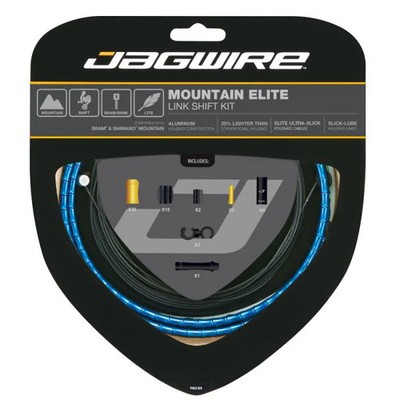 Jagwire Mountain Elite Link Shift Kit   blau