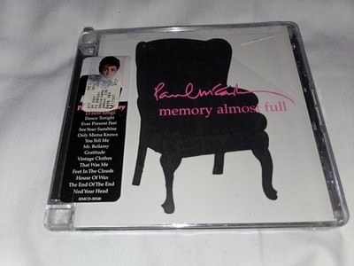 New Sealed Memory Almost Full by Paul McCartney  CD, 2007