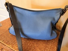 Fossil Women s Blue/Beige Crossbody Bag Black...
