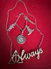 Harry Potter Deathly Hallows Bracelet and ALWAYS Necklace