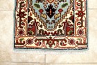 4X2 MASTERPIECE MINT HAND KNOTTED VEGETABLE DYE HERIZZ SERAPI WOOL TURKISH RUG — photo 4