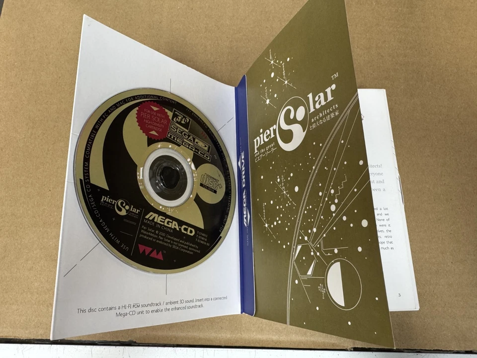 Pier Solar and the Great Architects Sega Mega Drive New Box Launch First Genesis - Image 2 of 4