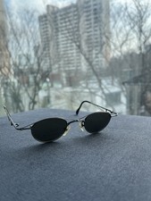 Vintage 90s Eschenbach 4539-220 Oval Sunglasses Made in Germany Unique Frame