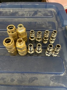 JACO Hi-Flo Quick Connect Air Hose Fittings - 1/4" NPT | High Flow Plug & Couple