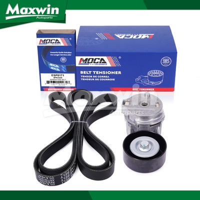 #ad #ad Serpentine Belt Drive Component Kit Fit Chevrolet Trailblazer GMC Canyon Envoy $38.50