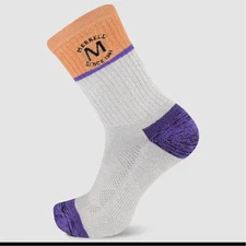 MERRELL MOAB Trail Cushioned Hiking Crew Socks 1 Pair 4-7.5 rrp £20