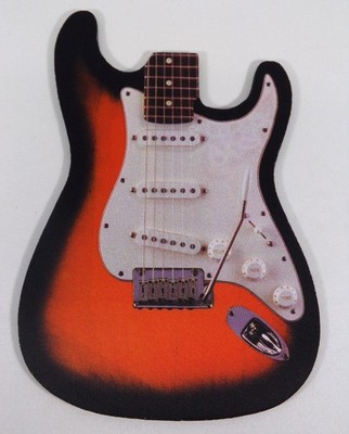 HARRIS STRAT STYLE GUITAR MOUSE PAD
