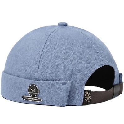 Docker Cap Seemannsmütze Docker Mütze Trawler Fischer Mütze Ohne Schirm Rollm...