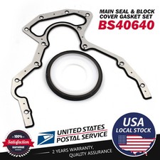 BS 40640 Rear Main Seal Gasket Set Compatible with GM LS LS1 LS6 LS2 LS3 LQ9 LQ